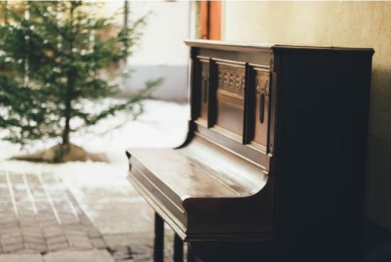 old piano