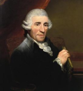 portrait of Joseph Haydn